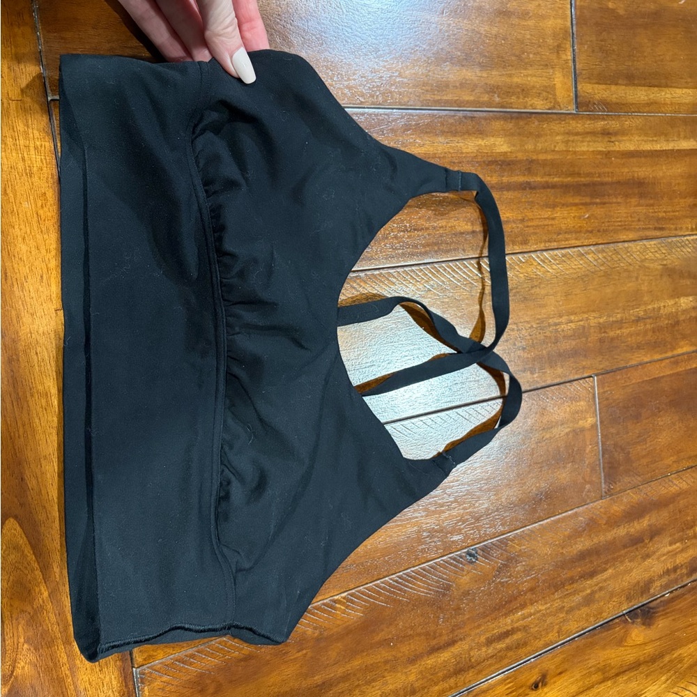 Black Sports Bra